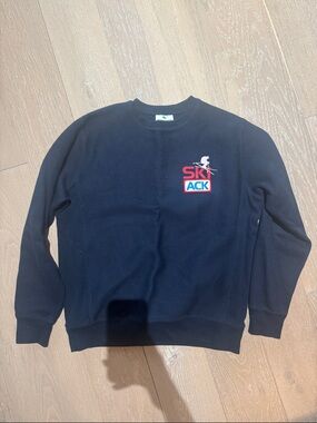 Stoke ACK Unisex Mens Navy Ski ACK Crewneck Sweatshirt